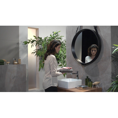 Hansgrohe Talis Es wastafelkraan verhoogd 240 met waste chroom