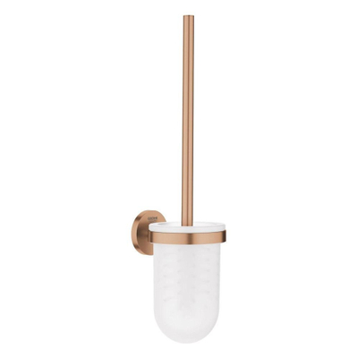 GROHE Essentials Toiletborstelhouder - wandmontage - rond - open - brushed warm sunset