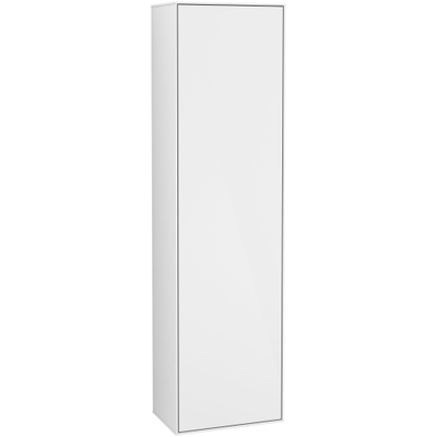 Villeroy & Boch Finion hoge kast 1 deur 41.8x151.6x27cm rechts glossy wit