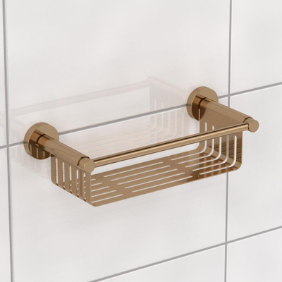 Haceka Kosmos Flaconhouder Geborsteld Koper