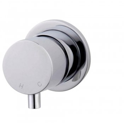 Wiesbaden Caral inbouw-mengkraan zonder uitloop chroom