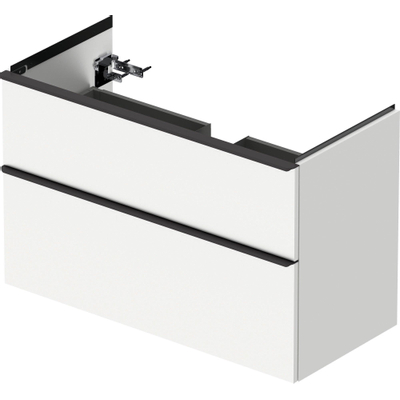 Duravit D-Neo wastafelonderkast 98.4x62.5x45.2cm 2 lades wit Mat