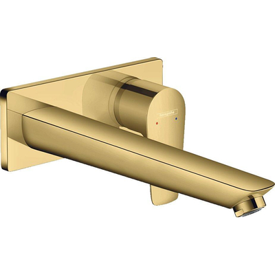 Hansgrohe Talis E afbouwdeel v. inbouw wastafelkraan met uitloop 22.5cm polished gold