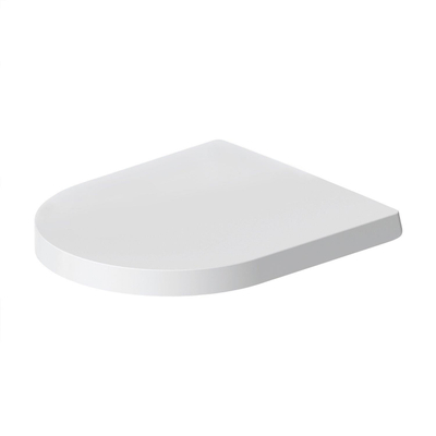 Duravit ME by Starck WC-zitting - 43.8x37.4x4cm - compact - softclose - quickrelease - zijdemat wit