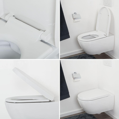 Tiger Stax Toiletbril Thermoplast Wit