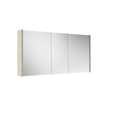 Adema Prime Spiegelkast - 120x63x16cm -inclusief zijpanelen - beech (hout)