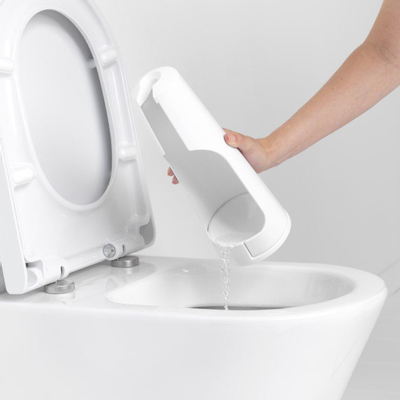 Brabantia ReNew toiletborstel met houder ReNew white