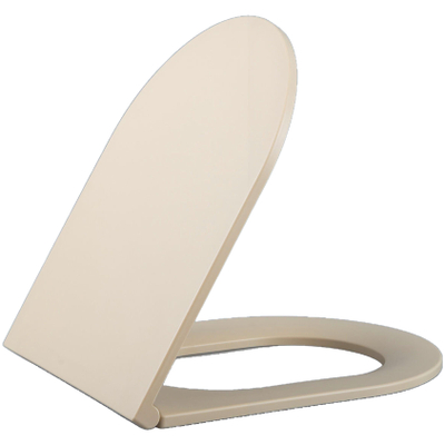 QeramiQ Dely Zitting - softclose - quickrelease - slim - mat beige OUTLETSTORE