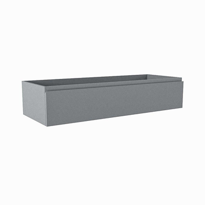 Mondiaz FOGE wastafelonderkast - 120x45x25cm - 1 lade - softclose - Plata