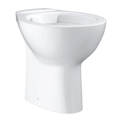 GROHE Bau closetpot diepspoel spoelrandloos AO 35.7x51.5cm 6/3L wit