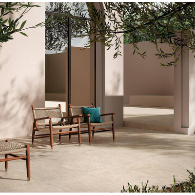 SAMPLE Beste Koop All Around Stone Vloer- en wandtegel - 60X120cm - 9mm - Rechthoek - gerectificeerd - Porcellanato Ivory Mat