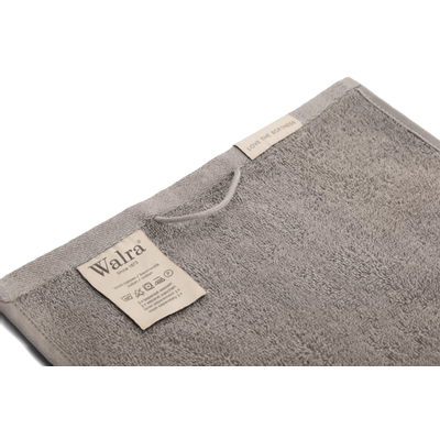 Walra Soft Cotton Gastendoek set van 2 30x50cm 550 g/m2 Taupe