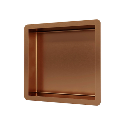 Brauer Copper Edition Inbouwnis - 30x30cm - PVD - geborsteld koper