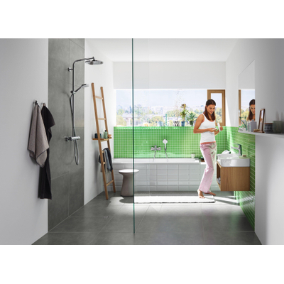 Hansgrohe Crometta s 240 1jet showerpipe met thermostaat chroom
