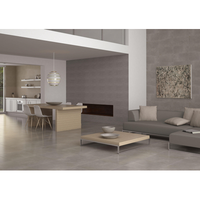 SAMPLE Cifre Cerámica Vloer- en wandtegel Nexus Pearl Gerectificeerd Industriële look Mat Grijs