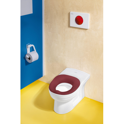 Villeroy & Boch O.novo Kids bedieningsplaat E100 kunststof DF 20.5x14.5cm cherry red