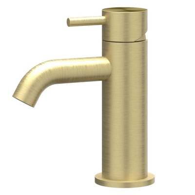 IVY Concord Wastafelmengkraan - opbouw - laag - coldstart - RVS316 - geborsteld mat goud PVD