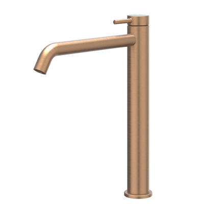IVY Bond Wastafelmengkraan - opbouw - verhoogd - coldstart - Geborsteld mat koper PVD