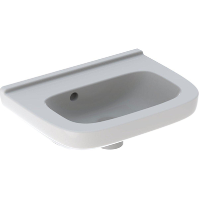 Geberit 300 Basic fontein zonder kraangat met overloop 40x25x15cm inclusief KeraTect wit