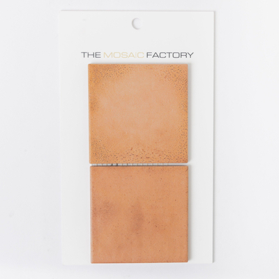 SAMPLE The Mosaic Factory Kasba mozaïektegel 9.7x9.7x0.65cm vloer- en wandtegel voor binnen en buiten vierkant porselein Mat Terra