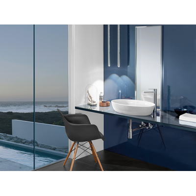 Villeroy & Boch Artis opzetwastafel ovaal 61x41cm zonder overloop ceramic+ wit