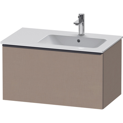 Duravit D-Neo wastafelonderkast 81x44x46.2cm 1 lade Linnen Mat