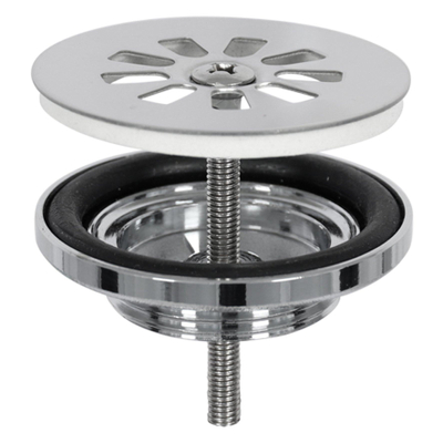 Differnz Ravo Fonteinset 38x18x9cm beton recht chroom