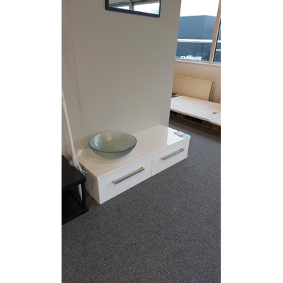 BRAUER Sharp 120CM inclusief wastafelblad OUTLET