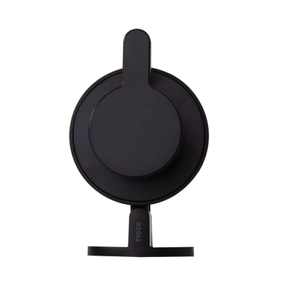 Tiger Tune Zeepdispenser - 180ml - wandmodel - zelfklevend - geborsteld messing/zwart