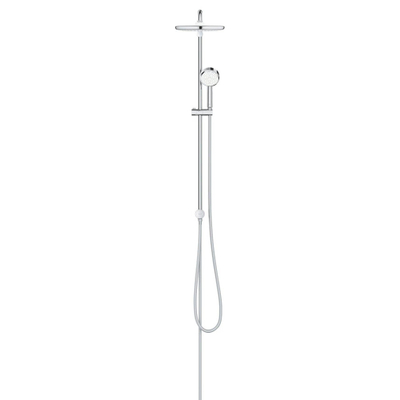 GROHE Tempesta Cosmopolitan Flex Regendoucheset Opbouw - hoofddouche 25cm - handdouche rond - met omstelling - chroom