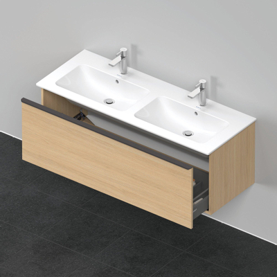 Duravit D-Neo wastafelonderkast 128x44x46.2cm 1 lade Natuur eiken Mat