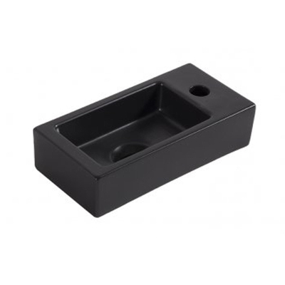 Wiesbaden One Pack Mini-Rhea rechts fontein 360x180x90 mat-zwart