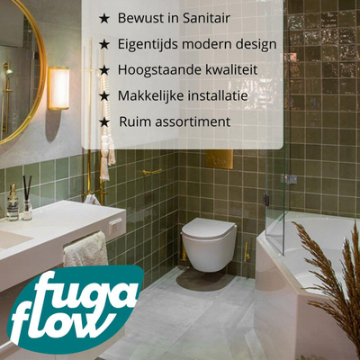 FugaFlow Eccelente Arredo spiegel badkamer spiegelkast - 100x63x16cm -inclusief zijpanelen - mat antraciet