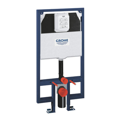 GROHE Rapid SL WC element voor voorwand of systeemwandmontage incl. wandbevestiging 113cm voor smalle kleine ruimtes inbouwdiepte 95mm