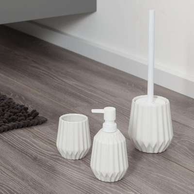 Sealskin Arte Toiletborstel met houder Keramiek Wit