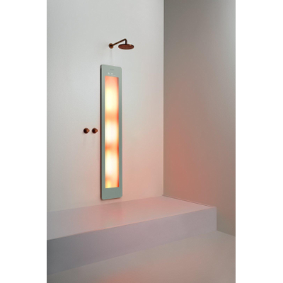 Sunshower Round One L infrarood inbouw 185x33x10cm full body inclusief 5 jaar garantie Organic Grey