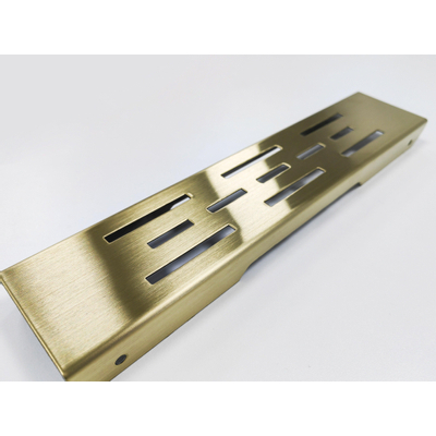Fortifura Galeria Douchegootrooster - 50cm - Geborsteld Messing PVD (Goud)