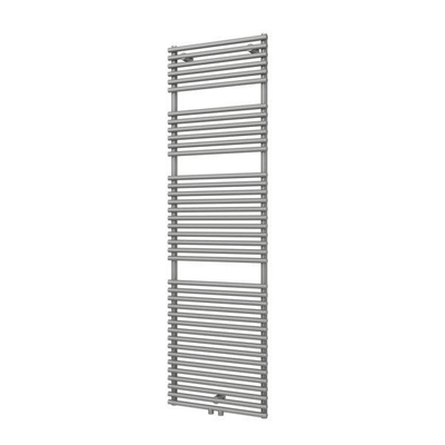 Plieger Florian Nxt M designradiator enkel horizontaal met middenaansluiting 1710x500mm 901W parelgrijs (pearl grey)