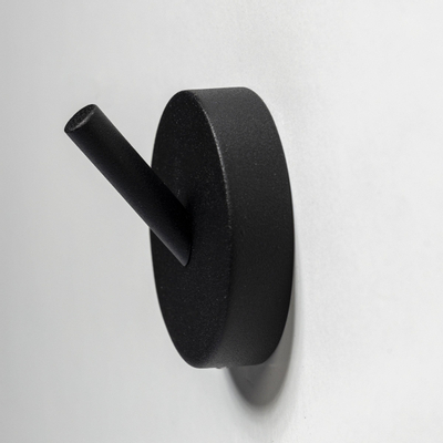 Haceka Kosmos Handdoekhaak - enkel - mat zwart