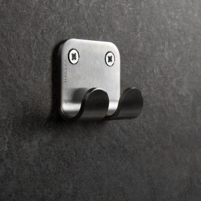 Haceka Ixi Dubbele haak mat chroom