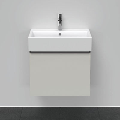 Duravit D-Neo wastafelonderkast 58.4x44x44.2cm 1 lade Betongrijs Mat