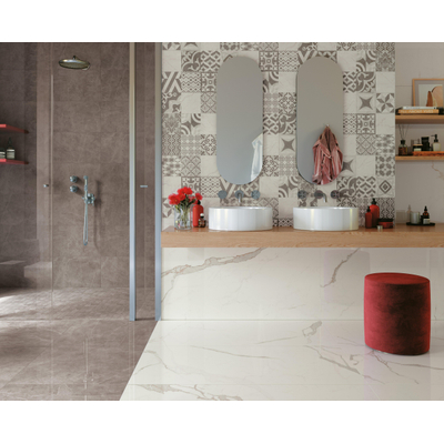 Atlas Concorde Exigo Vloer- en wandtegel - 30x60cm - gerectificeerd - mat Creme