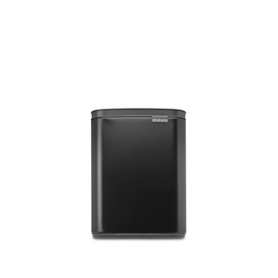 Brabantia Bo Afvalemmer - 7 liter - kunstof binnenemmer - matt black