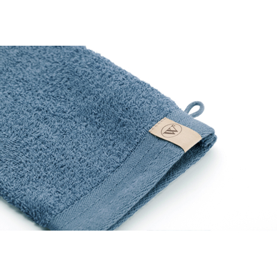 Walra Soft Cotton Washand set van 2 16x21cm 550 g/m2 Petrol OUTLETSTORE