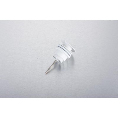 Klikwaste afvoerplug mat wit OUTLETSTORE