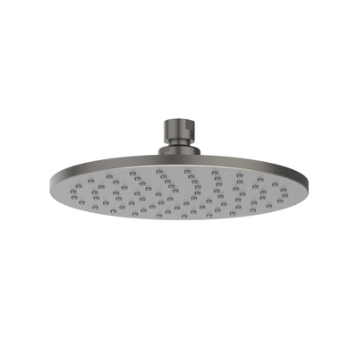 IVY Hoofddouche - medium - 20cm - antikalk nozzels - Geborsteld metal black PVD