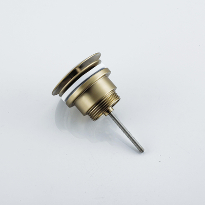 Sawiday Uni afvoerplug always open Geborsteld Messing PVD (Goud) TWEEDEKANS