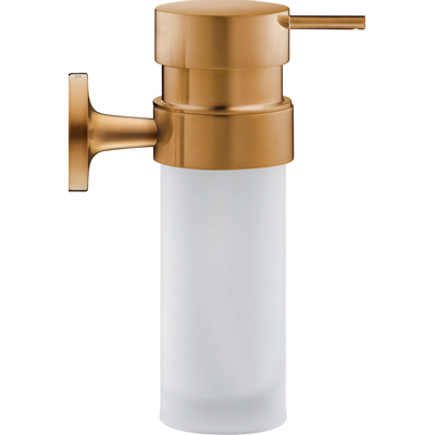 Duravit Starck T Zeepdispenser - 17.6x6cm - matglas - brons geborsteld