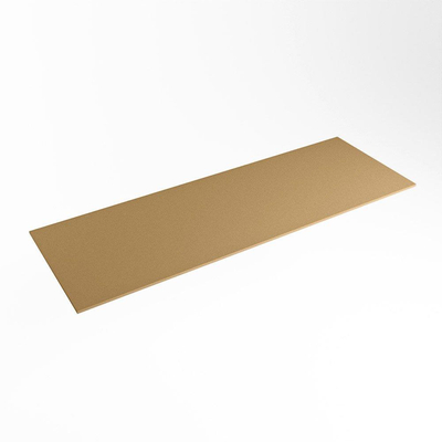 Mondiaz TOP 41 Topblad - 120x41x0.9cm - geschikt voor afdekplaat - Solid surface - Oro