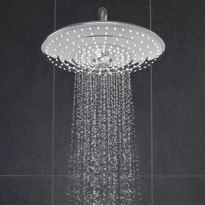 GROHE Euphoria Regendoucheset Opbouw - hoofddouche 26cm - massage handdouche - chroom